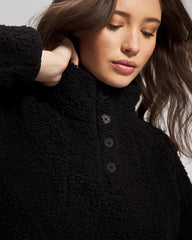 Sherpa Pullover - BLACK | Soma for sale