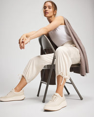 Satin Relaxed Cargo Pant - PARCHMENT | Soma near me
