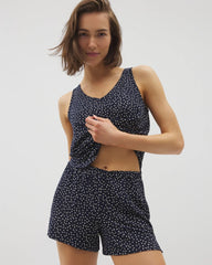 Pajama Shorts - DOT OBSESSED NAVY | Soma sale
