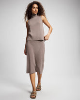 Premier Knit Sweater Midi Skirt - HEATHER FAWN | Soma Online