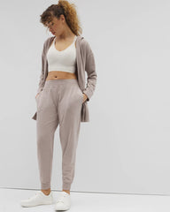 Essential Terry Jogger - HEATHER MINK | Soma discount
