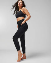 High-Waist Pocket Leggings - BLACK | Soma for sale