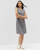 Rib Lounge Short Dress - HEATHER CHARCOAL | Soma outlet