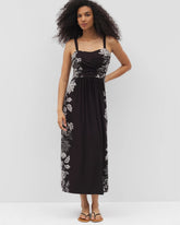 Cabana Handkerchief Bra Dress - STAMPED FLORAL SCARF BLK | Soma sale