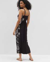 Cabana Handkerchief Bra Dress - STAMPED FLORAL SCARF BLK | Soma sale