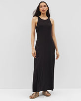 High-Neck Lounge Dress - BLACK | Soma outlet