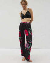 Printed Pajama Pants - RHAPSODY FLORA G BLACK | Soma for sale