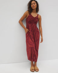 Cabana Midi Bra Dress - PEACEFUL PALMS MID VELVET | Soma for sale