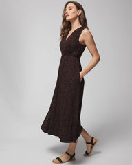 Tie Back Midi Dress - FLEETING FORMS DOLCE VIDA | Soma sale