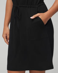 V-Neck Sneaker Dress - BLACK | Soma discount