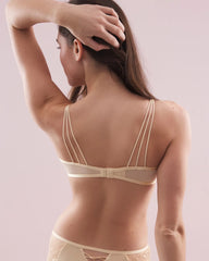 Garden Party Unlined Balconette Bra - MAPLE SUGAR | Soma Online