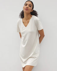 Short-Sleeve Sleepshirt - HEATHER CRYSTAL | Soma Online