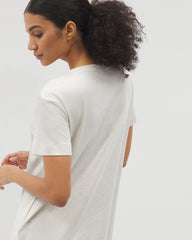 Short-Sleeve Sleepshirt - HEATHER CRYSTAL | Soma Online