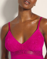 Soft Support Lace Chemise - PINK COSMO | Soma for sale