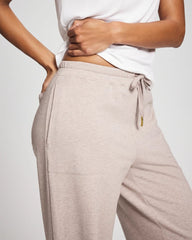 Essential Terry Straight Leg Pants - HEATHER MINK | Soma on sale