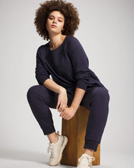 Essential Terry Jogger - DEEP INDIGO | Soma Online