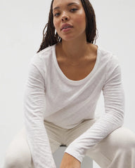 Long-Sleeve Top - OPTIC WHITE | Soma discount