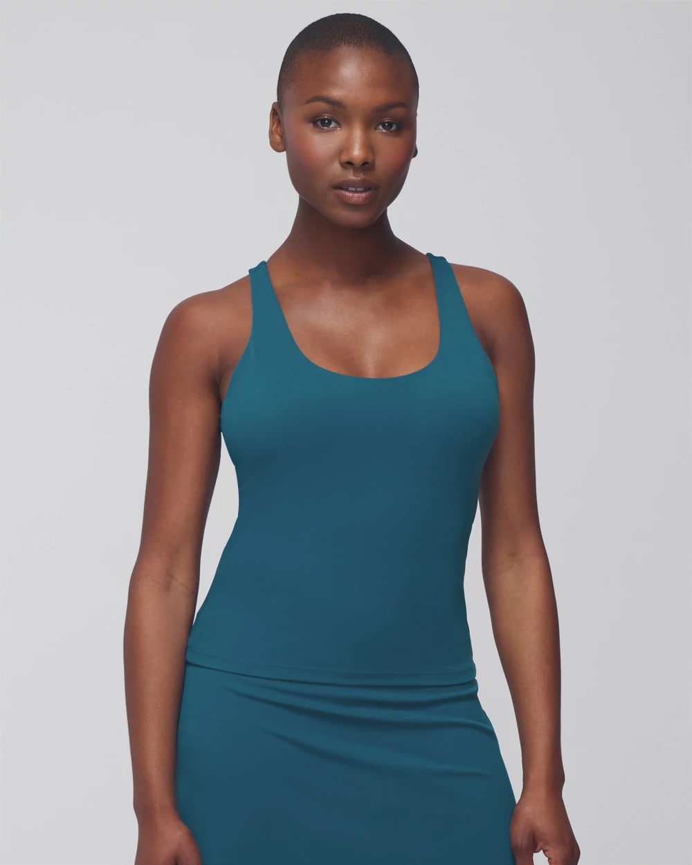 24/7 Racerback Bra Tank - TIMELESS BLUE | Soma on sale