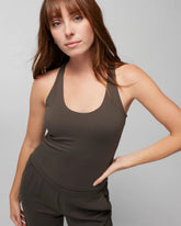 24/7 Racerback Bra Tank - DARK GRAY OLIVE | Soma sale