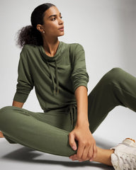 Ultrasoft Fleece Joggers - DARK SAGE | Soma sale