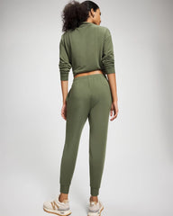 Ultrasoft Fleece Joggers - DARK SAGE | Soma sale