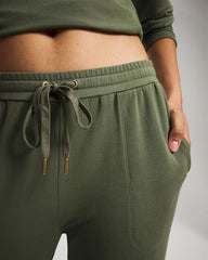 Ultrasoft Fleece Joggers - DARK SAGE | Soma sale