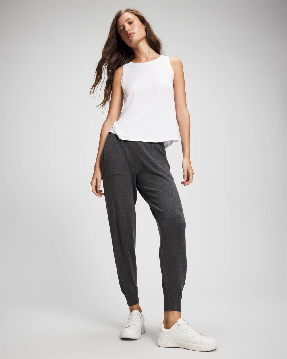 Premier Knit Sweater Jogger - HEATHER QUARTZ | Soma near me
