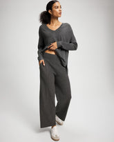 Premier Knit Rib Straight Leg Pant - HEATHER QUARTZ | Soma on sale