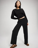 Modern Modal Straight Leg Pant - BLACK | Soma on sale