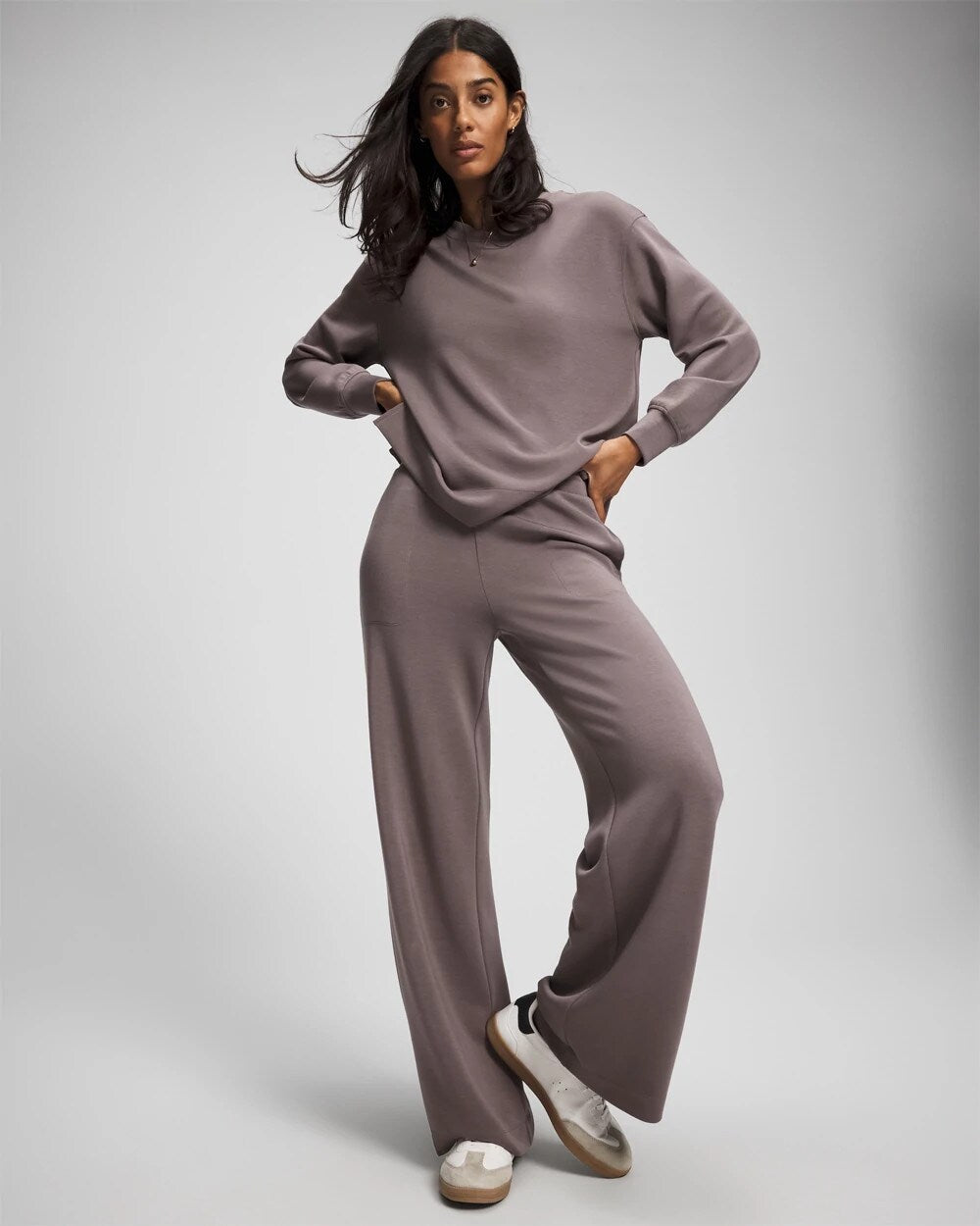 Modern Modal Straight Leg Pant - DARK TAUPE | Soma discount