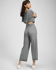 Cotton Sweater Crop Pant - SEDONA SAGE | Soma outlet