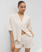 Crinkle Knit 5 Inch Short - PARCHMENT | Soma near me