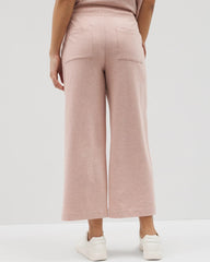 Wide Leg Crop Pant - HEATHER CLAY | Soma outlet