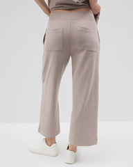 Wide Leg Crop Pant - HEATHER MINK | Soma for sale