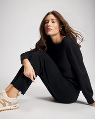 Premier Knit Straight Leg Ankle Pant - MIDNIGHT SKIES | Soma sale