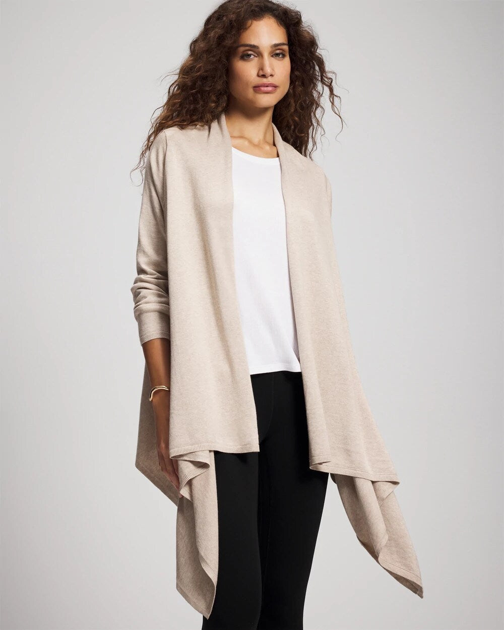 Sweater Travel Wrap - HEATHER SHELL | Soma on sale