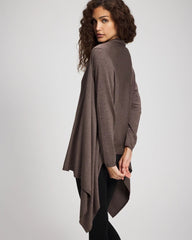 Sweater Travel Wrap - HEATHER COCOA | Soma sale