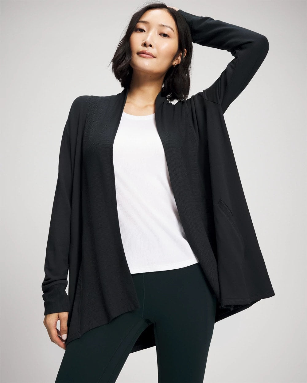 Ultrasoft Fleece Cardigan - DEEPEST MARINE | Soma outlet