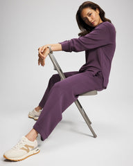 Modern Modal Crewneck Sweatshirt - PLUM PERFECT | Soma discount