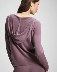 Cotton Sweater Hoodie - PURPLE FLINT | Soma near me