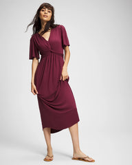 Pamilla Midi Bra Dress - VELVET PLUM | Soma discount