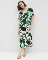 Pamilla Midi Bra Dress - INKY LEAVES GRAND COCONUT | Soma Online