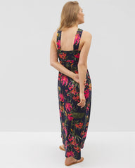 Bayside Halter Maxi Bra Dress - LE TIGRE TROPIC NAVY | Soma discount