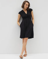 Twist Short Bra Dress - BLACK | Soma discount