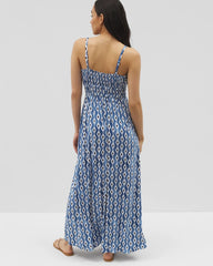 Paradiso Maxi Bra Dress - REVERIE GEO COCONUT | Soma on sale