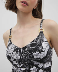 Scoop Neck Tankini - BLACK | Soma sale