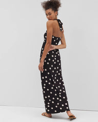 Retreat Maxi Bra Dress - MOVEMENT DOT BLACK | Soma Online