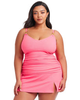 Pique Ole V-Neck Tankini - BARDOT BLUSH | Soma Online