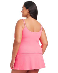 Pique Ole V-Neck Tankini - BARDOT BLUSH | Soma Online