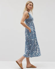 Goddess Midi Bra Dress - SHOW OFF PAISLEY COCONUT | Soma for sale
